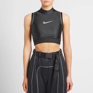 Nike x Ambush mock neck crop top